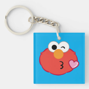 Porte-clefs Elmo Face Jeter un baiser