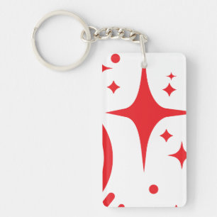 Porte-clefs emblème AI Twinkle étoiles, phare de l'ère numériq