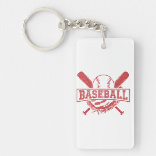 Porte-clefs Emblème de baseball classique