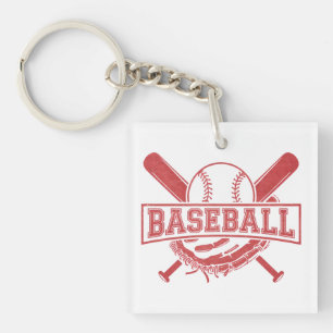 Porte-clefs Emblème de baseball classique