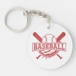 Porte-clefs Emblème de baseball classique