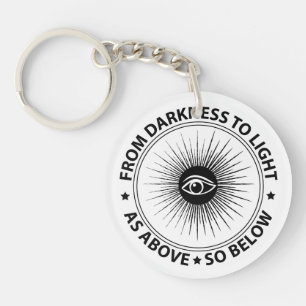 Porte-clefs emblème de la franc-maçonnerie