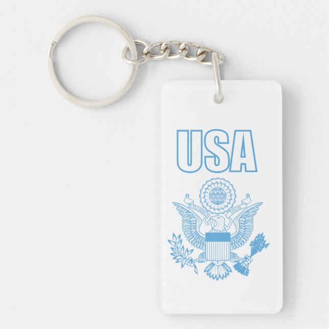 Porte-clefs emblème national des États-Unis (Devant)