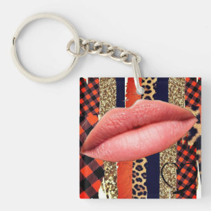 Porte-clefs Embrasse-moi beaucoup
