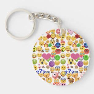 Porte-clefs émoticône
