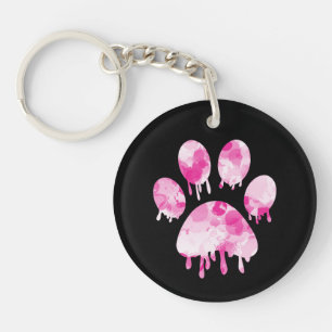 Porte-clefs Empreinte de patte