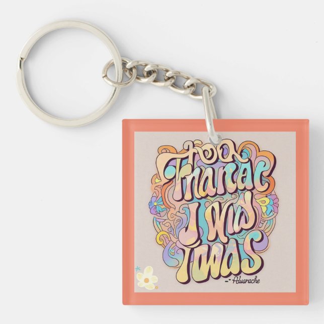 Porte-clefs "Empreintes Chic" (Devant)