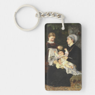 Porte-clefs En Ammes Besøg - Bertha Wegmann Beaux-Arts