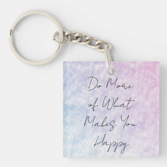 Porte-clefs En faire plus (Devant)