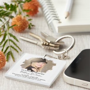 Porte-clefs En Souvenir Affectueux   Mémorial Photo
