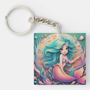 PORTE-CLEFS " ENCHANTEURS SOUS-MARINS "
