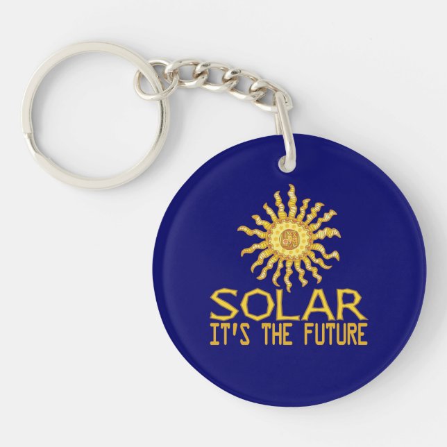 Porte-clefs Énergie solaire (Devant)