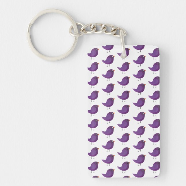 Porte-clefs Enfants oiseau mignon  (Devant)