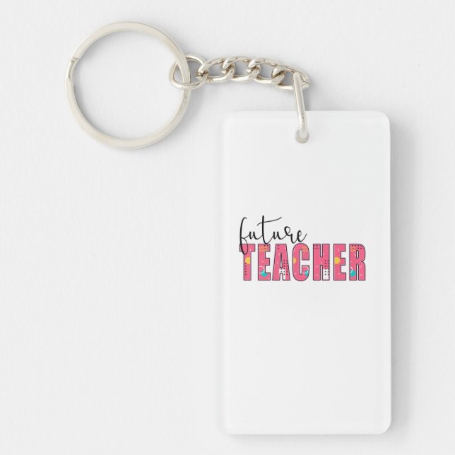 Porte-clefs Enseignant Art futur Enseignant (Devant)