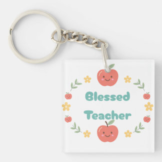 Porte-clefs Enseignant béni