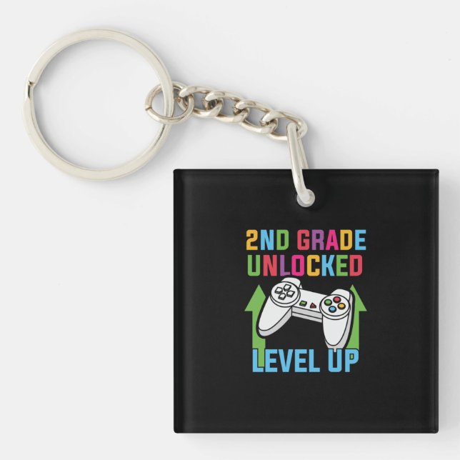 Porte-clefs Enseignant de 2e année 2e année (Devant)