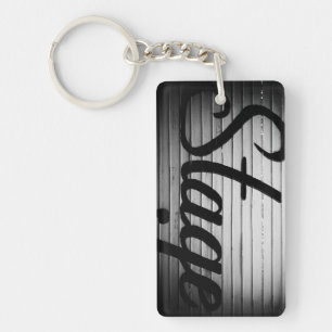 Porte-clefs Enseigne Vintage "Scène"