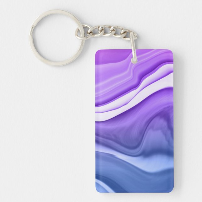Porte-clefs Ensemble d'encre d'alcool Papier numérique Aurora (Devant)