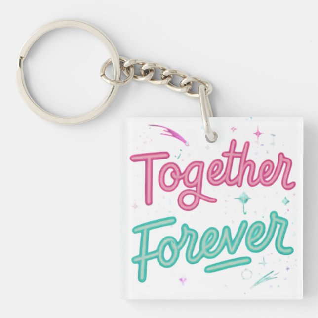 Porte-clefs Ensemble pour toujours (Devant)