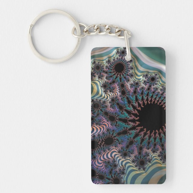 Porte-clefs Entre l'anneau de clé de plis (Devant)
