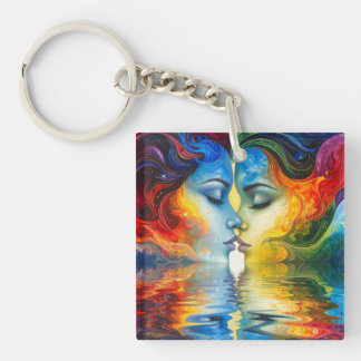 Porte-clefs Entre miroir et mémoire