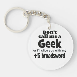 Porte-clefs épée geek