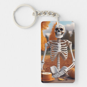 Porte-clefs Épices de citrouille 