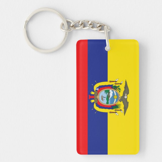 Porte-clefs Équateur (Devant)