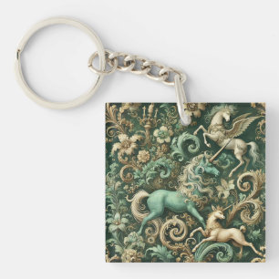 Porte-clefs Equinoxe céleste - Papier Peint Mythique Unicorne 
