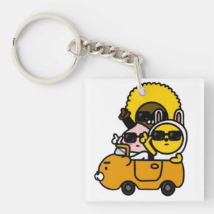 Porte-clefs Équipage Kakao Friends