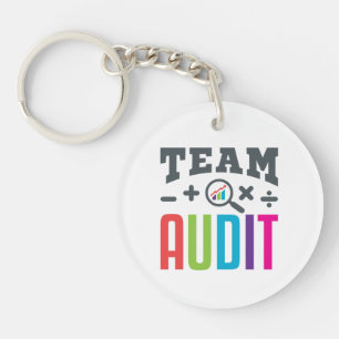 Porte-clefs Équipe d'audit Auditeur Groupe d'audit Comptable