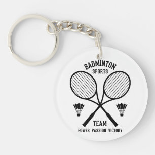 Porte-clefs Équipe de badminton