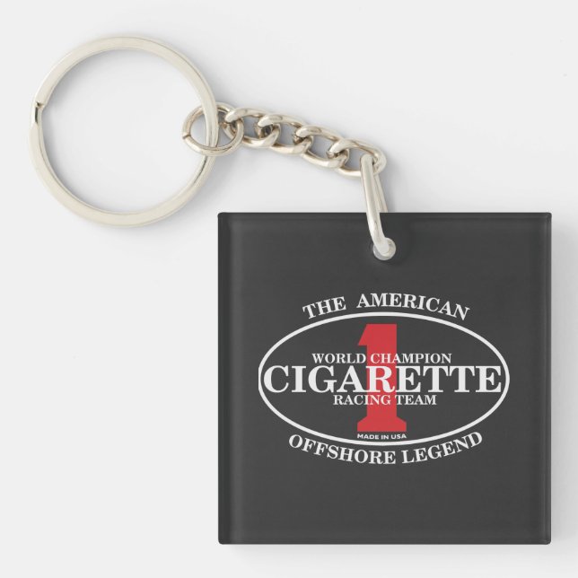 Porte-clefs Équipe De Course De Cigarette The American Offshor (Devant)