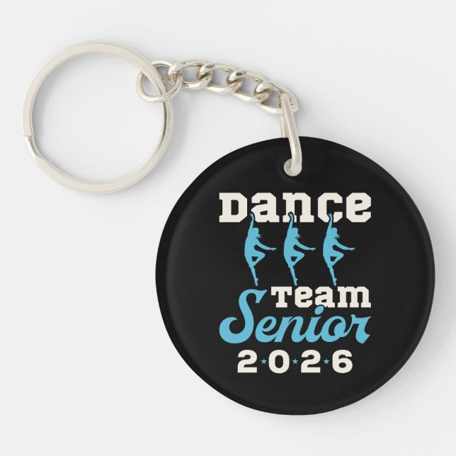 Porte-clefs Équipe de danse classe supérieure de 2026 (Devant)