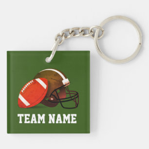 Porte-clefs Équipe de football personnalisée cool