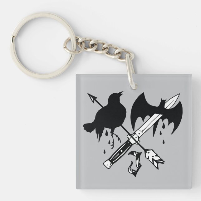 Porte-clefs Équipe de suicide | Symbole joker (Devant)