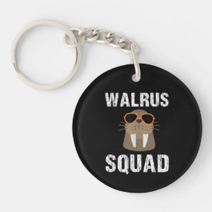 PORTE-CLEFS ÉQUIPE MORSE MIGNON DRÔLE AMATEUR D'ANIMAUX MARINS