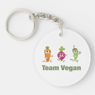 Porte-clefs Équipe Vegan