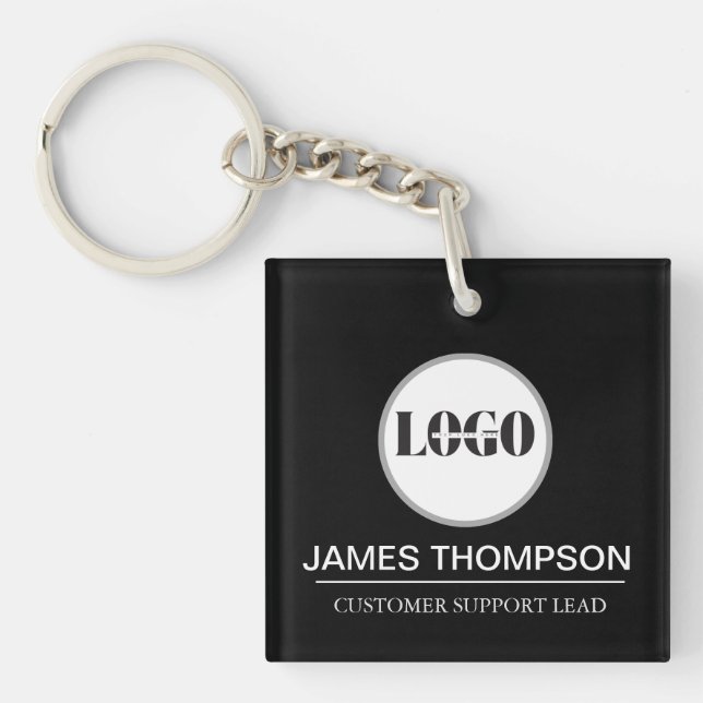 Porte-clefs Équipement de logo personnalisé pour l'employé de  (Devant)