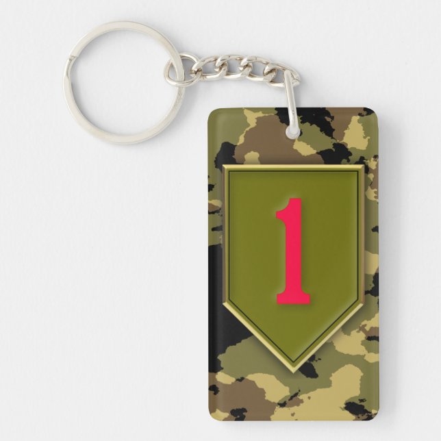 Porte-clefs ęr Division d'infanterie (Devant)