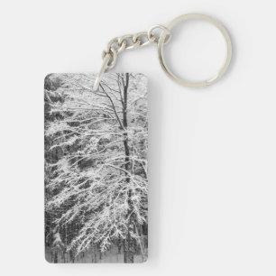 Porte-clefs Érable En Neige
