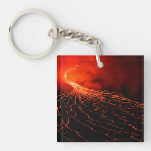 Porte-clefs éruption volcanique
