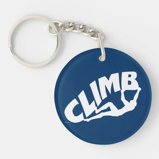 Porte-clefs Escalade de rock, Bouldering (Devant)