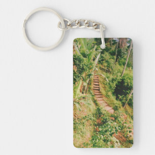 Porte-clefs Escalier de la forêt tropicale de Bali