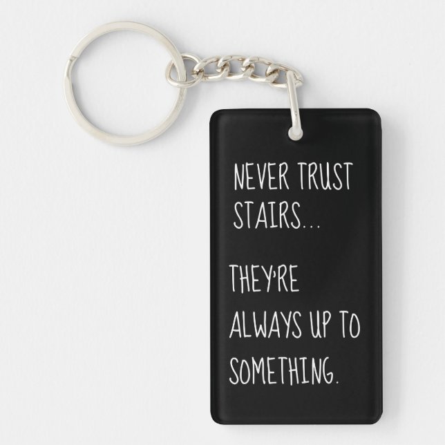 Porte-clefs Escaliers sournois (Devant)
