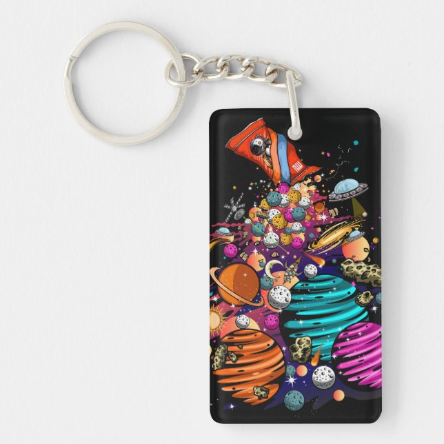 Porte-clefs Espace (Devant)