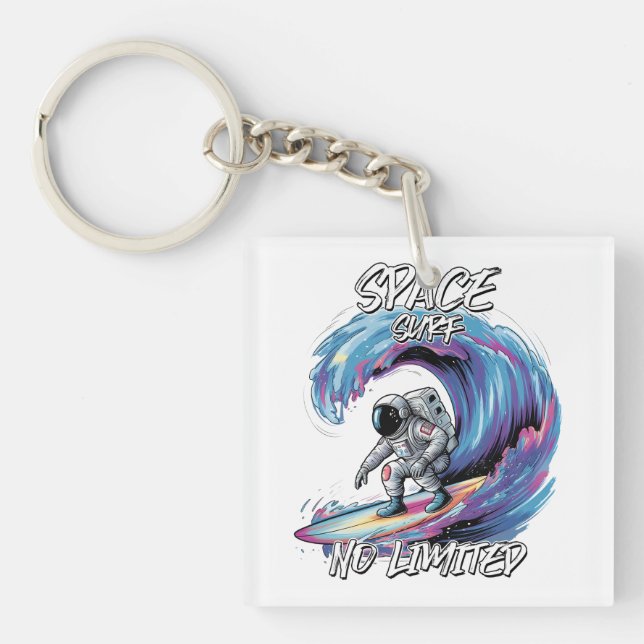 Porte-clefs Espace surf pas de chemise limitée (Devant)