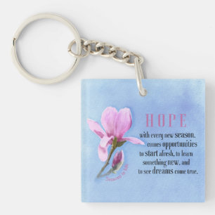 Porte-clefs Espoir florissant