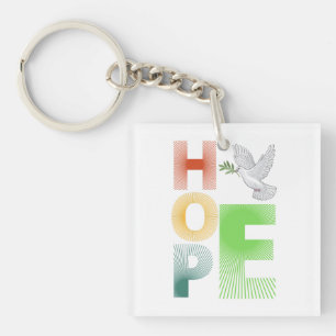 Porte-clefs Espoir - Foi chrétienne Inspiration
