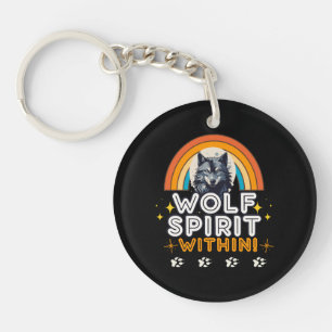 Porte-clefs Esprit de loup intérieur